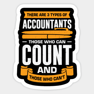 Funny Accountant CPA Gift Sticker